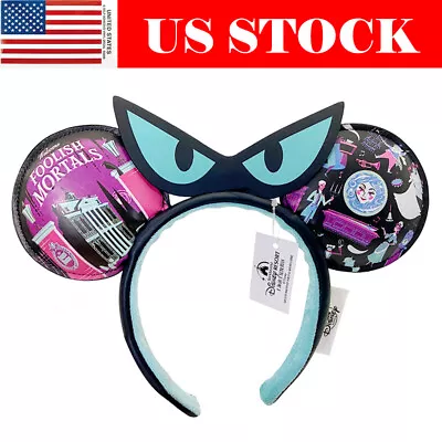 Minnie Mouse Ears Disney- Headband Blue Eyes Cartoon Hairband For Women Girl • $20.45