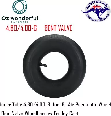 Inner Tube 4.80/4.00-8  For 16  Air Pneumatic Wheel Bent Valve Wheelbarrow • $15