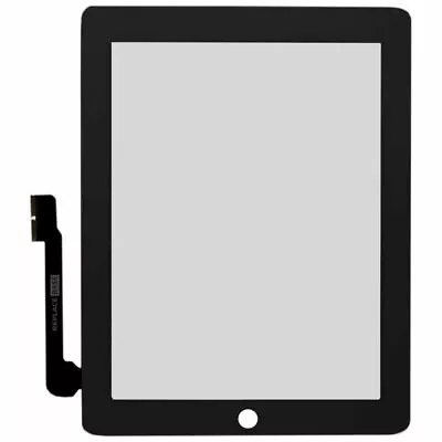 Screen Digitizer For Apple IPad 3 Black Replacement Touch Front Glass Panel UK • £10.65