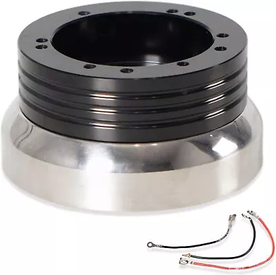 5 & 6 Hole Steering Wheel Polished Hub Adapter For Chevy Flaming River Ididit GM • $26.98