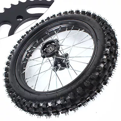 Fits Dirt Bike KX100 CRF150 XR100 16  Rear Wheel 90/100-16 Tire Rim & Sprocket  • $96.90