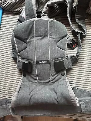 BabyBjorn One Baby Carrier Black Used Good Condition • £32