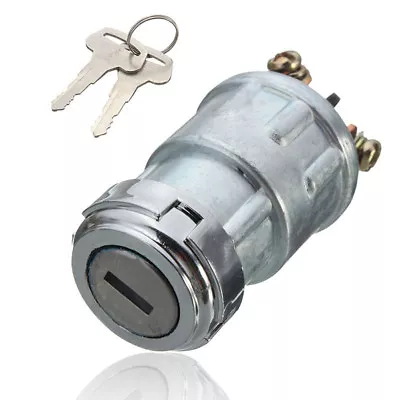 New Universal Replacement Ignition Switch Lock Cylinder With 2 Keys For Auto Car • $11.52