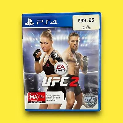 UFC 2 PS4 Sony PlayStation 4 Complete With Manual Pal Martial Arts Fighting • $24.95