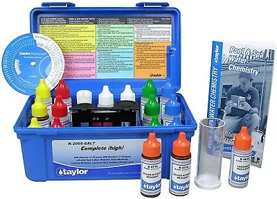 $99.99 • Buy Taylor Technologies K-2005-SALT Test Kit Complete High