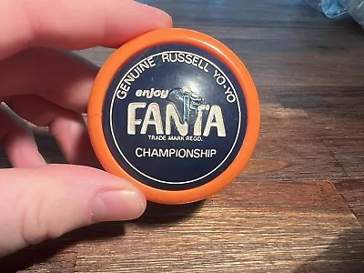 Fanta Russell Yo Yo Vintage Yoyo Genuine Russell Yo Yo FANTA 1970 S CHAMPIONSHIP • $119