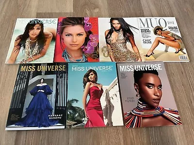 Miss Universe Program Book Collection Of 7 • $50