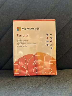 Microsoft Office 365 (2024) Personal Box - 5 Devices - 1 Year - 1 User - Posted • £54