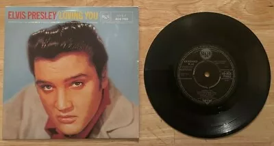 45 7  English Ep Elvis Presley Loving You • $17.99