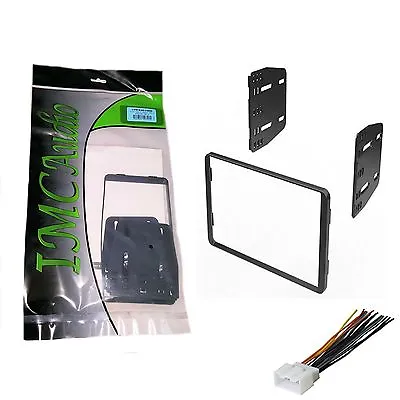 Double Din Dash Kit For Car Radio Stereo Install Installation With Harness Pkg • $15.51