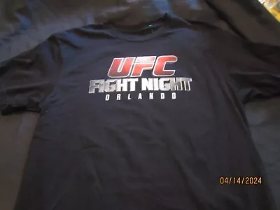 UFC Fight Night Orlando T-Shirt - Black - Medium • $11.99