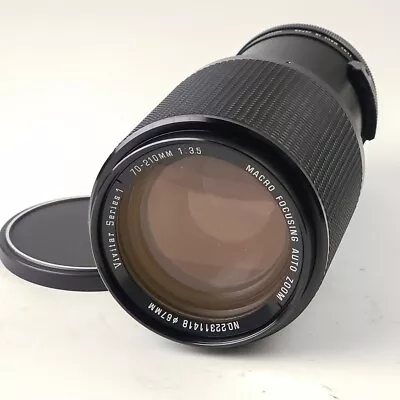 Vivitar 70-210mm F3.5 Series 1 Macro Manual Focus For Pentax Thread Mount • $42.99