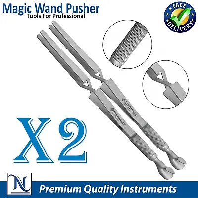 Nail C Curve Pinching Pusher Magic Wand Multi Function Tool Nails Pincher • $19.38