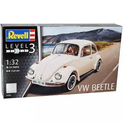 Revell 1/32 VW Beetle Plastic Model Kit 07681 • $15.49