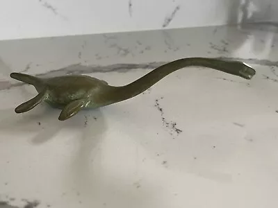 $52 • Buy SRG Brass/Bronze Plesiosaur Dinosaur RARE