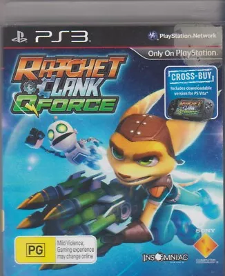 Ratchet & Clank: Q Force PS3 Game Complete With Manual • $25