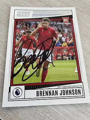 MATCH ATTAX 2023/24 BRENNAN JOHNSON Nottingham Forest SIGNED • £2.99