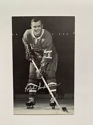 1968-69 Montreal Canadiens Team Issue Photo/Postcard - Ralph Backstrom • $2.91