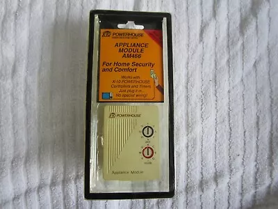 $3.75 • Buy X-10 Powerhouse Appliance Module AM466 3 Pin New Sealed UnUsed Original Package