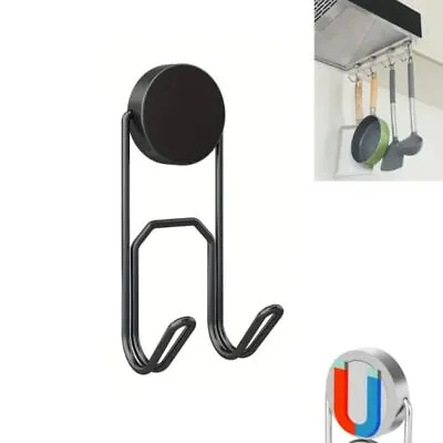 Heavy Duty Magnets Hanging Hooks For Refrigerator Grill Key Towel Holder • £5.78