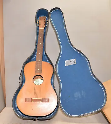 Egmond Freres Vintage Acoustic Guitar & Case Collectible Musical Instrument J5 • $149.99