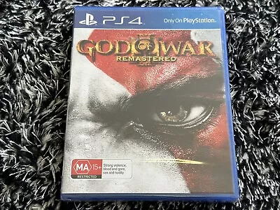 God Of War III: Remastered (PlayStation 4 2015) * BRAND NEW SEALED • $44.99