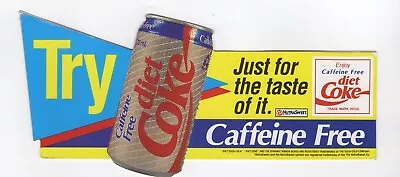 Coca-Cola Try Cafeine Free Diet Coke. Sticker • $4.99
