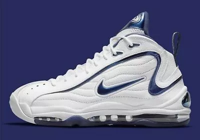 Nike Air Total Max Uptempo Midnight Navy Basketball Sneakers CZ2198-100 Mens Sz • $185.97