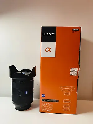 $1000 • Buy Sony Carl Zeiss Vario-Sonnar T* 24-70mm F/2.8 ZA SSM (A Mount) Lens-Excellent++