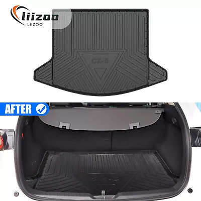 Cargo Liner Tray For 2017-2024 Mazda CX-5 TPE Rear Trunk Floor Mat All Weather • $56.99