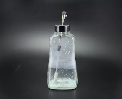 Glass WINDEX BOTTLE Sprayer Embossed No Label 1930s Vintage • $19.40