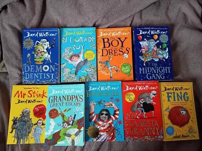 Roald Dahl  David Walliams 24 Paperback Book Collection All Very Good Condition • £39.99