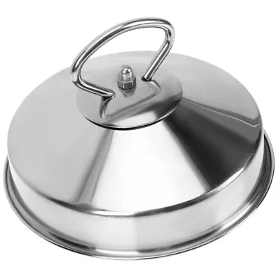 Pot Cover Stainless Steel Pan Lid Food Dome Steamer Cooking Steamer Protective • $11.01