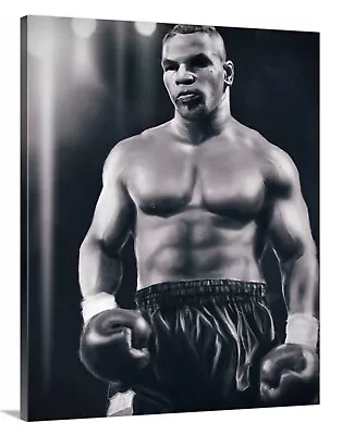 Mike Tyson Canvas 16x20 Print Picture Wall Fine Art Boxing Gym Ring Champ • $39.99