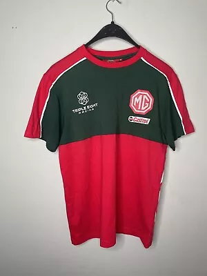 MG Triple Eight Racing T-Shirt Medium Red And Green • £9.99