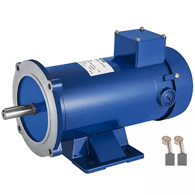 DC MOTOR 3/4 HP 56C Frame 90V /1750RPM TEFC MAGNET Continuous Grease Equipment • $166.99