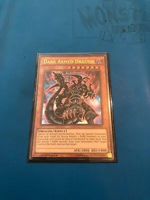 YUGIOH Ultra Rare Dark Armed Dragon DUSA-EN067 1st Edition • £1.90