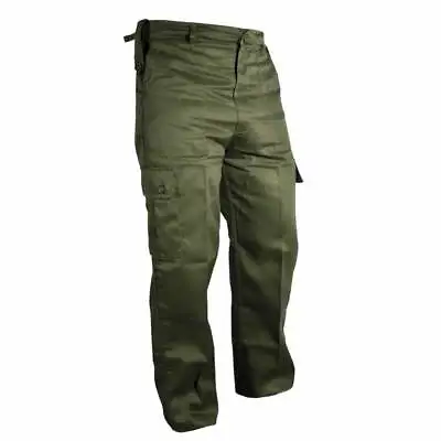 Mens Army Military Cargo Combat Trousers Camo Camouflage Pants Airsoft Work • £19.95