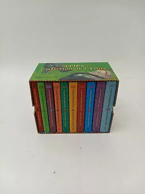A Series Of Unfortunate Events Lemony Snicket Book Set Hardback Collectors  • £4.99