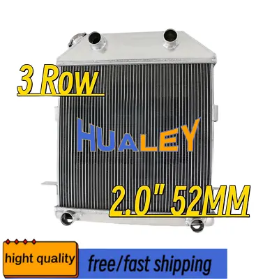 Fit 3Row1939-1941 Ford Deluxe/Pickup Truck Flathead 2.2L V8 Aluminum Radiator • $259