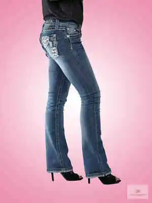 Womens Miss Me Bootcut Signature Jeans 26 27 28 30 31 32 33 34 36 Reg Long • $69.90