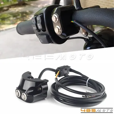 Air Ride Suspension Control Kit For Touring Sportster V-Rod 1'' Handlebar Switch • $42.23