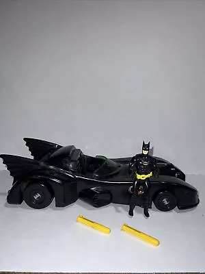 Batmobile Complete DC Comics Batman 1989 ToyBiz Action Figure Vehicle Vintage • $72.14