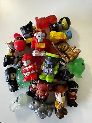 Assorted Bulk Lot Mixed OOSHIES X25 Transformers Toy Story Disney Pixar • $9.95