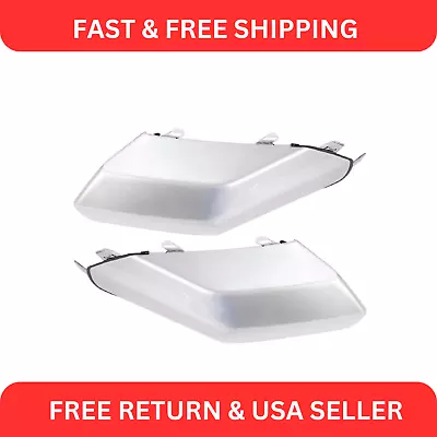 Front Silver Bumper End Cap LH RH Kit Pair For 2007-2014 Toyota FJ Cruiser SUV • $179.05