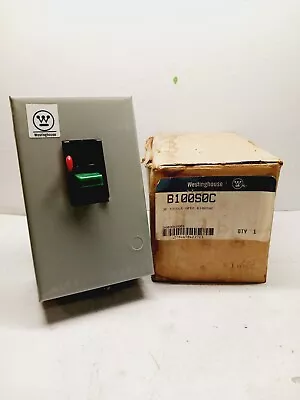 New Westinghouse B100s0c 3 Phase Manual Motor Starter W/enclosure • $170.99