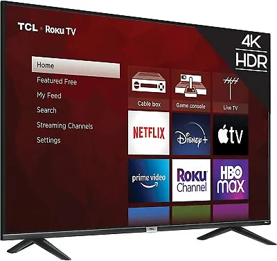 TCL 55  Inch 4K Smart Roku TV LED HDR 2020 Ultra HD (2DayShip) *Black Friday* • $349.99