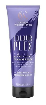 Charles Worthington Colourplex Toning Ultra Violet Shampoo Purple Shampoo • £10.39