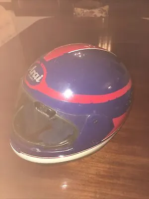 ARAI Vintage Medium Racing Helmet F -1 Snell 85 DOT M3416374  1 Owner ForDisplay • $30