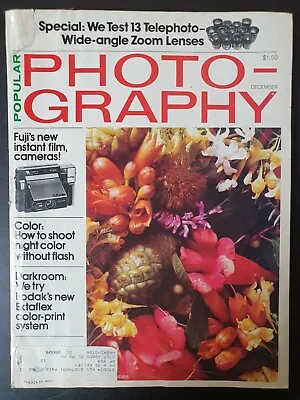Photography/ Magazine December 1981 • $22